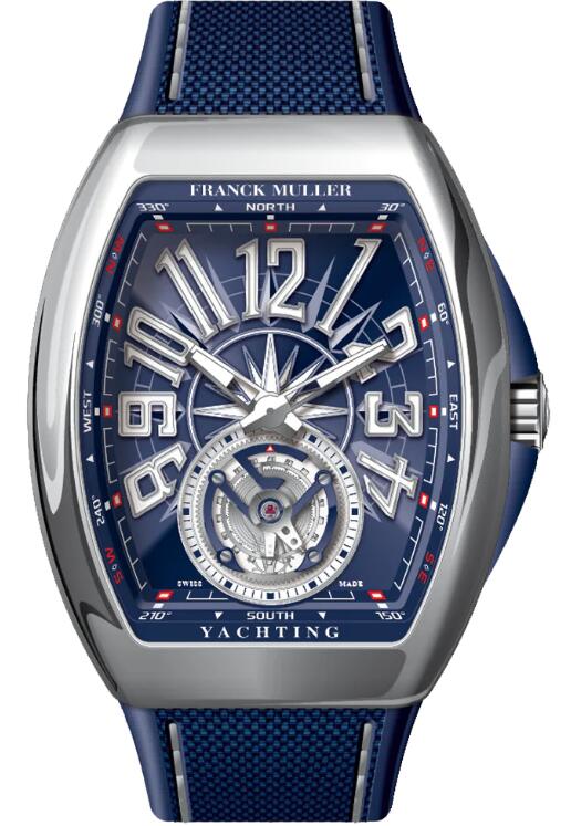 Review Franck Muller Vanguard Yachting Replica Watch V 45 T YACHT (BL) (AC) (BL. BLC AC)